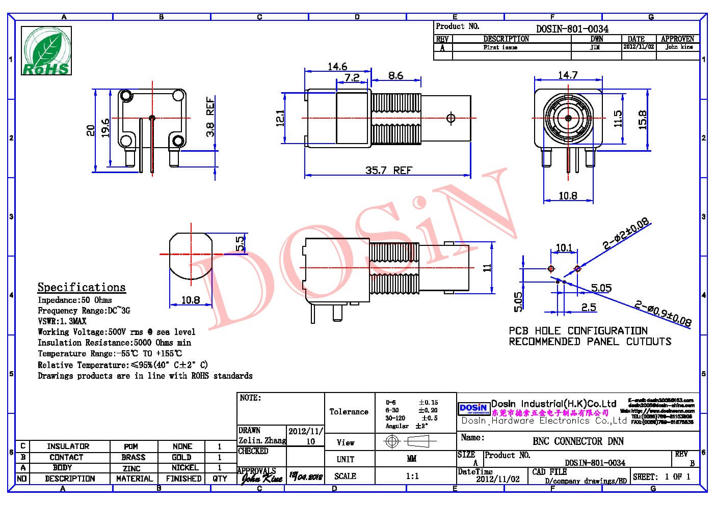 DOSIN-801-0034