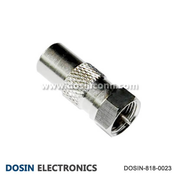 F Type RF Connector Male to PAL Male Adapter F Type RF Connector Male to PAL Male Adapter