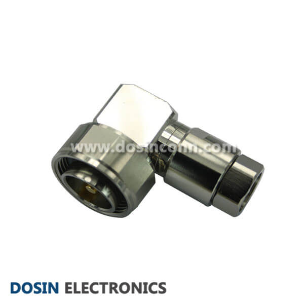 7/16 DIN Plug Clamp Type Right Angled Connector for LMR195 RG214 7/16 DIN Plug Clamp Type Right Angled Connector for LMR195 RG214