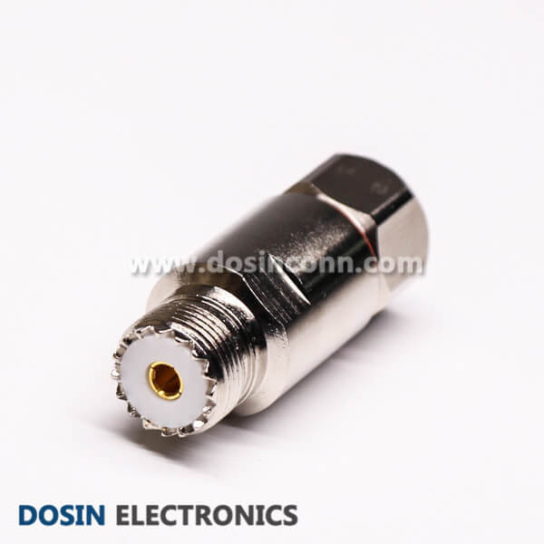 UHF Connector Waterproof Jack 180 Degree Clamp Type for Cable UHF Connector Waterproof Jack 180 Degree Clamp Type for Cable
