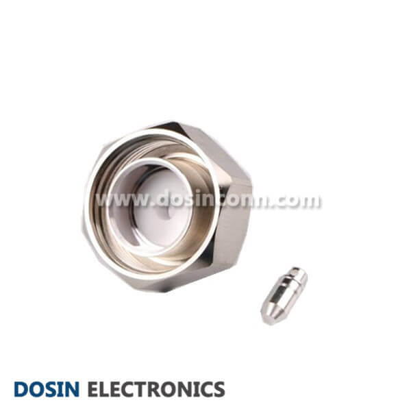 DIN 716 Coaxial Connector for cable_1 MALE_副本_副本 7/16 Cable Connector, Plug/Male, Straight/180°, Solder Type