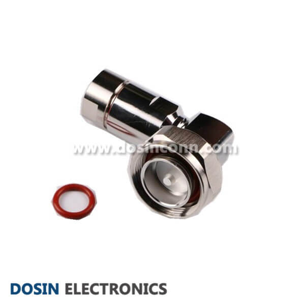 7/16 DIN Connectors Waterproof Angled Clamp Type Plug for Cable 7/16 DIN Connectors Waterproof Angled Clamp Type Plug for Cable