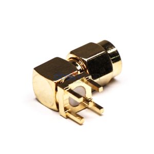 sma through hole connector-1