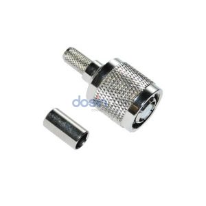Straight TNC Connector Male Female Pin Crimp Cable Type 50ohm RG58 RG174 RG179