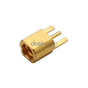 Straight MMCX Jack Solder Panel Mount SMT 50ohm