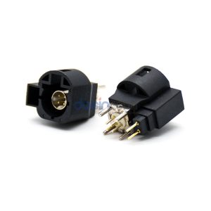 HSD (High Speed Data) Plug Straight 4+2 Pin Panel Mount