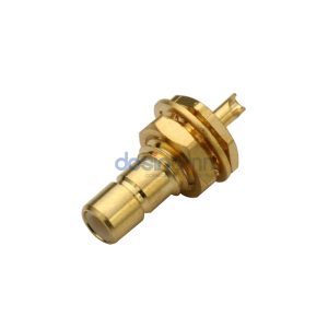 Coaxial Connector SMB Straight Jack Panel Mount Bulkhead 50 Ohm
