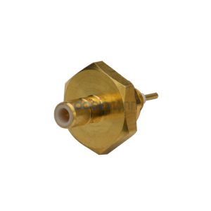 Coaxial Connector SMB Straight Jack Panel Mount Bulkhead 50 Ohm