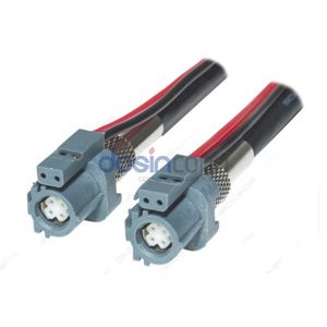 HSD 6P Plug G Code to HSD 6P Plug G Code HSD Cable Assemblies 1m LVDS cable 50ohm