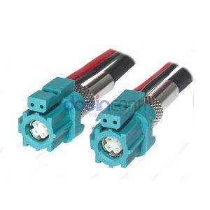 HSD 6P Jack Z Code to HSD 6P Jack Z Code HSD Cable Assemblies 1m LVDS cable 50ohm