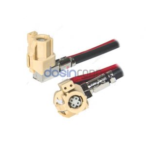 HSD 6P Jack J Code to HSD 6P Jack J Code HSD Cable Assemblies 1m LVDS cable 50ohm