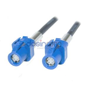 HSD 4P Jack C Code to HSD 4P Jack C Code HSD Cable Assemblies 1m LVDS cable 50ohm