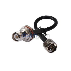 RP TNC Jack to N Plug RF Cable Assemblies 10cm RG58 Cable 50ohm