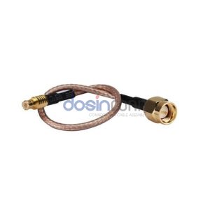 SMA Plug to MCX Plug RF Cable Assemblies 10cm RG316 Cable 50ohm